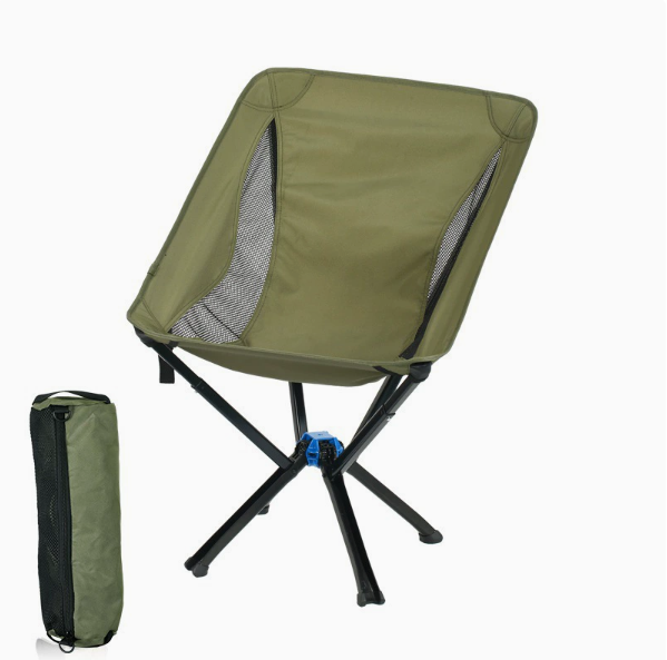 Portable Folding Camping Chair with Backrest